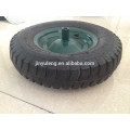 3,50-8 4,00-8 rueda de goma neumática con patrón de tacos para carretilla, rueda de aire con WB6400
